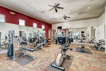 Modern fitness center